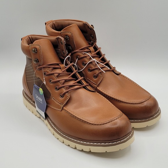 Steve Madden Other - Steve‎ Madden P-Bleekr Chukka Boot Mens Size 13 Cognac Brown Ortholite Comfort